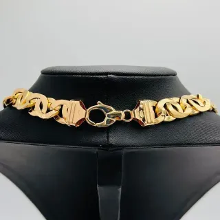 Cadena Tipo Cartier 18K 12mm