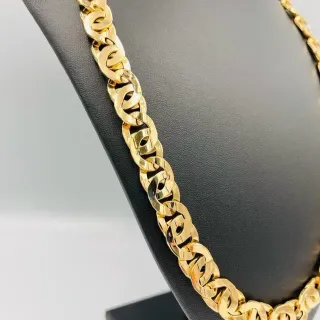 Cadena Tipo Cartier 18K 12mm