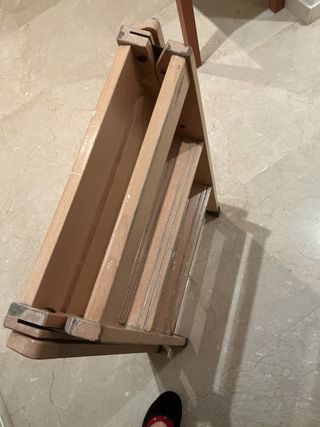 Escalera Foppapedretti plegable madera