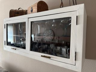 Estantería Banak Madera y Cristal