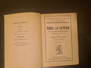 Libro, ISABEL LA CATOLICA (1948)