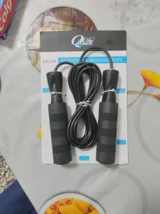 Cuerda de saltar ajustable 300 cm