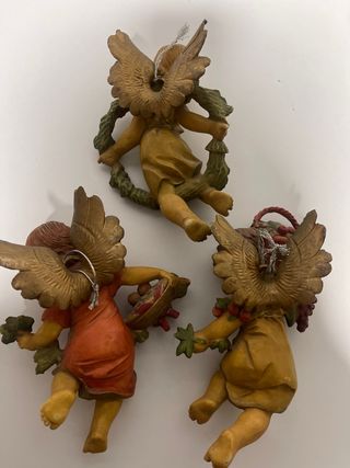 Antichi angeli decorativi (Set di 3)