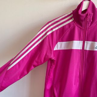 Chaqueta Adidas Fucsia Vintage Talla 15-16