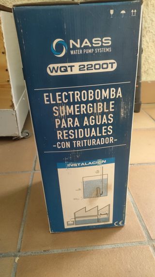 Bomba de agua NASS WQT 2200T