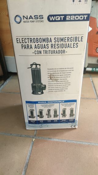 Bomba de agua NASS WQT 2200T