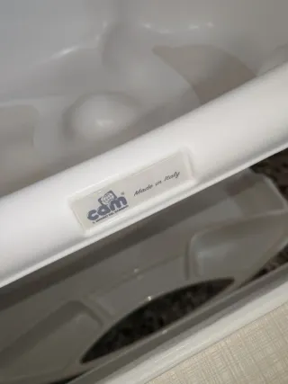 Bañera bebé blanca