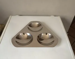 Antipastiera acciaio Imco Collection 3 scomparti