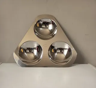 Antipastiera acciaio Imco Collection 3 scomparti