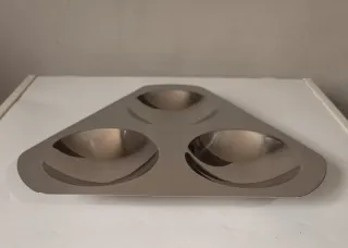 Antipastiera acciaio Imco Collection 3 scomparti