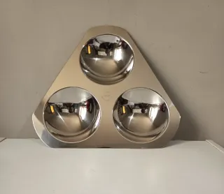 Antipastiera acciaio Imco Collection 3 scomparti