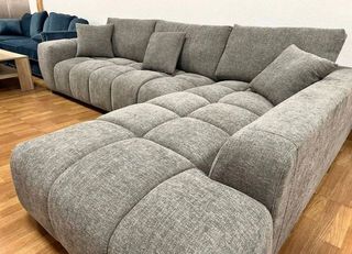 Sofá Cama Stacy Gris Izquierdo
