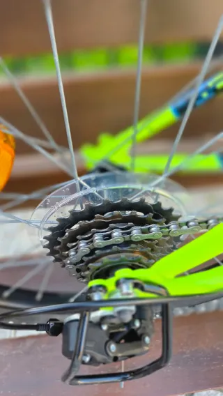 Bicicleta Rockrider ST 500 Verde Lima