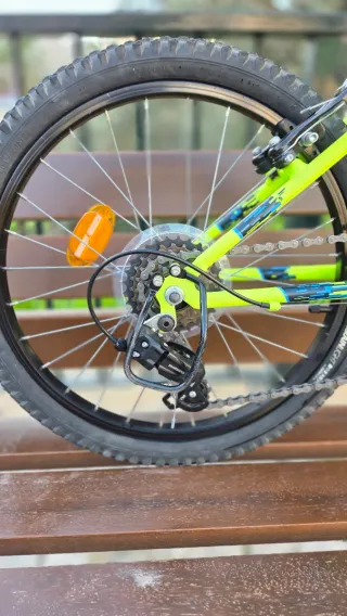 Bicicleta Rockrider ST 500 Verde Lima