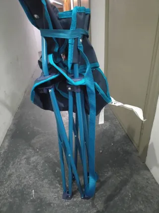 Silla Camping Quechua Azul