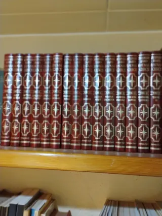 Enciclopedia Espasa Calpe 15 tomos muy decorativos