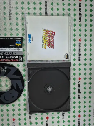 Fighter's History Dynamite Neo Geo CD