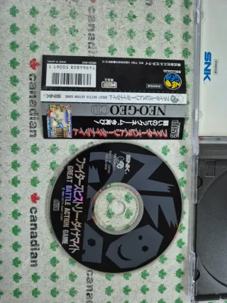 Fighter's History Dynamite Neo Geo CD