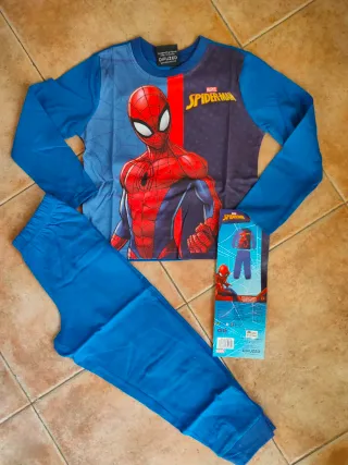 Pigiama Spiderman Cotone 100%