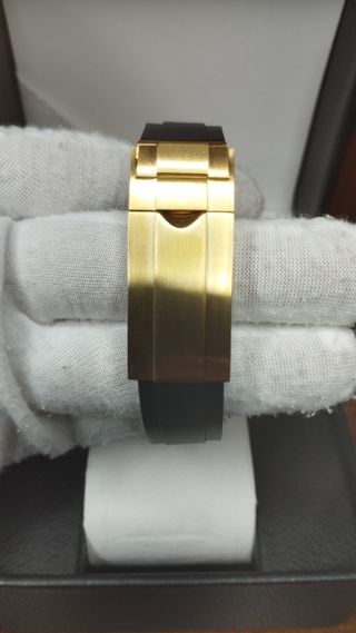 Reloj Seiko Mod Daytona Negro Oro Amarillo y Azul