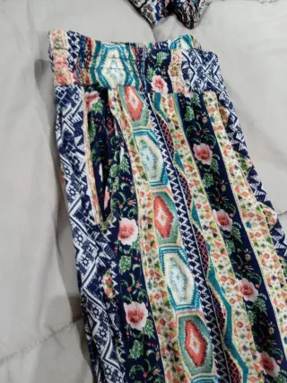 Lote 2 pantalones estampados