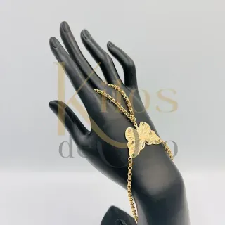 Pulsera Manita Mariposa 18K