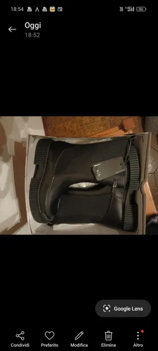 Stivali Armani Exchange N.41 Neri