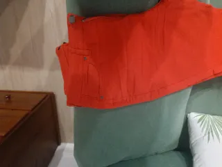 Pantalón pitillo Elogy rojo talla 36