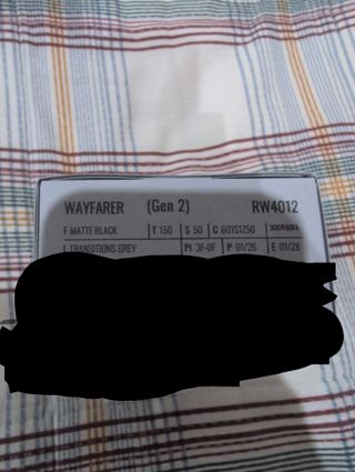 Meta Ray-Ban Wayfarer Transitions Gen 2