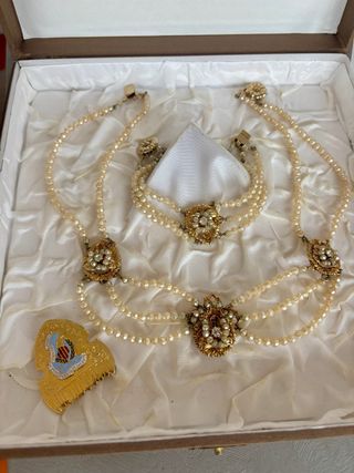 Conjunto Collar y Pulsera perlas de Fallera