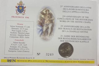 Anniversario Fine Restauro Cappella Sistina