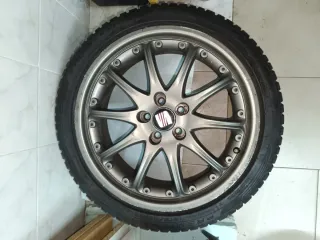 Llantas Seat 17 con Neumáticos x3