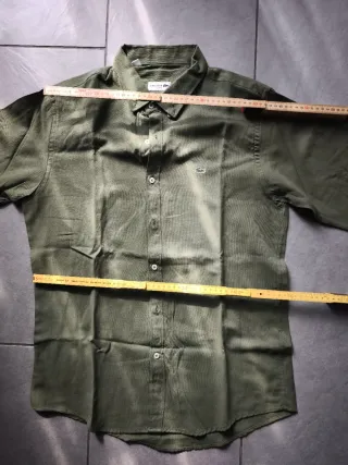 Camicia Lacoste Verde Oliva Uomo xl