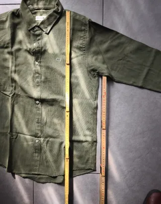 Camicia Lacoste Verde Oliva Uomo xl