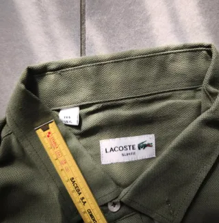 Camicia Lacoste Verde Oliva Uomo xl