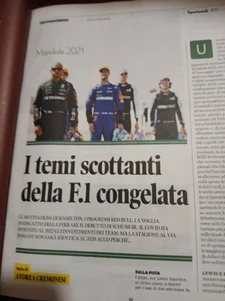 SportWeek speciale f1 2021 Charles Leclerc & Carlo