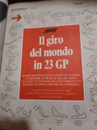 SportWeek speciale f1 2021 Charles Leclerc & Carlo