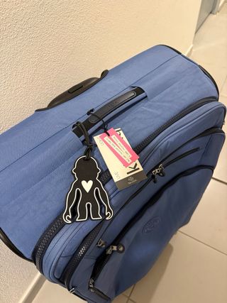 Maleta Grande Kipling Azul blue love
