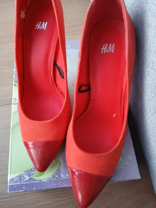 Zapatos de tacón H&M naranjas