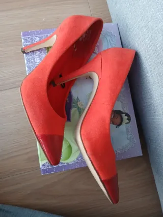 Zapatos de tacón H&M naranjas