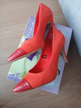 Zapatos de tacón H&M naranjas