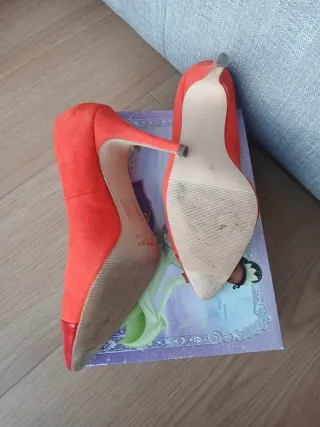 Zapatos de tacón H&M naranjas