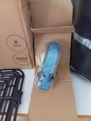 Freidora de aire Princess negra