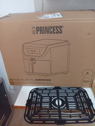 Freidora de aire Princess negra