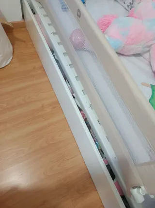 Cama nido madera blanca