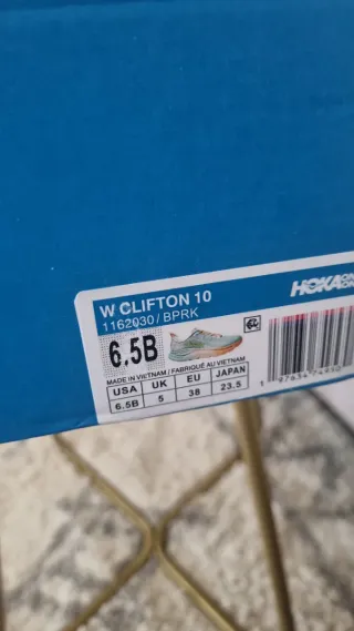 Zapatillas Hoka Deportivas Azul y Amarillo