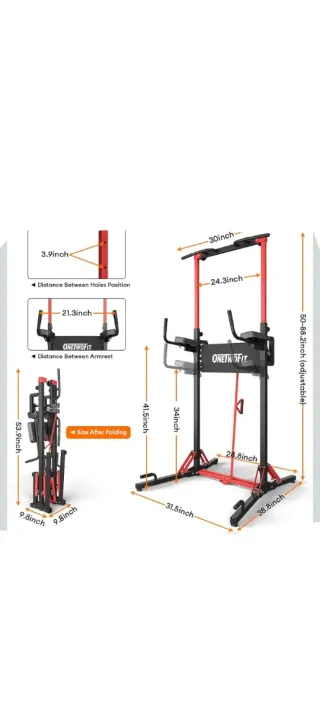 Estación Fondos y Dominadas Plegable