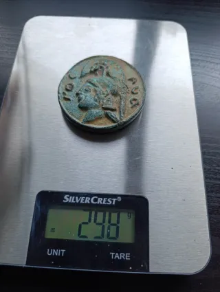 Moneda griega in bronzo