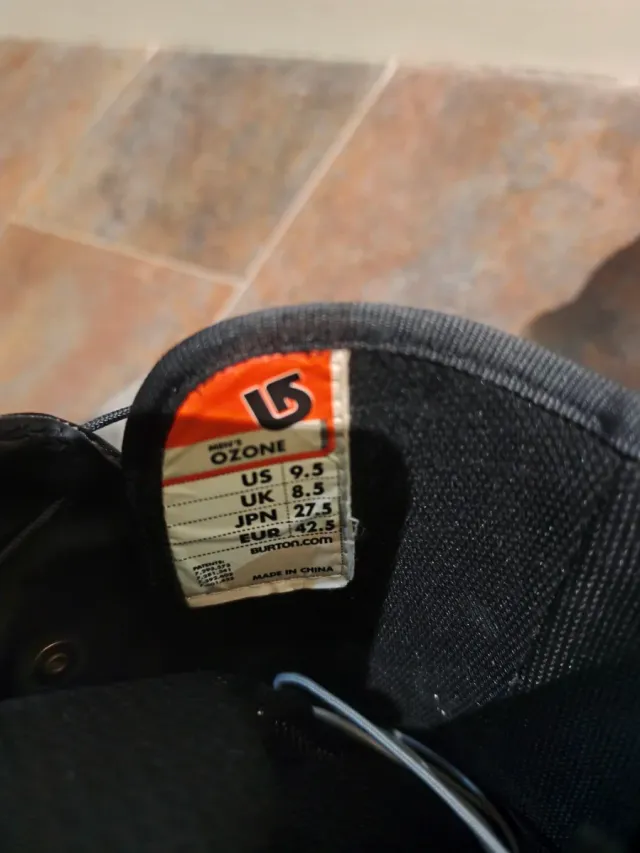 BOTAS SNOWBOARD BURTON OZONE Talla 42.5
