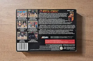 Mortal Kombat Super Nintendo SNES PAL